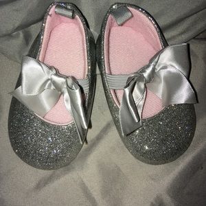 Baby girls glitter shoes Brand New